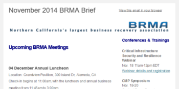 2014 11 – November 2014 BRMA Brief