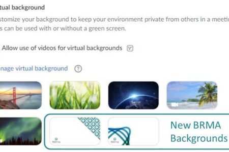 BRMA-Branded Virtual Backgrounds for Zoom